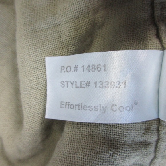 Carbon 2 Cobalt Effortlessly Cool Button Up Shirt Men XL Green Cotton Casual 476 - Picture 4 of 9